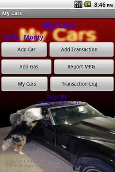 My Cars screenshot 1