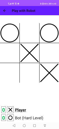 Tic Tac Toe Multiplayer Difficulty Level Game screenshot 4