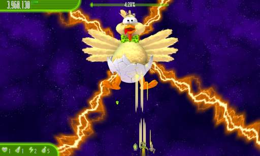 Chicken Invaders 4 Easter скриншот 1