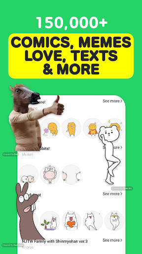 GIF Stickers for Whatsapp Chat - WAStickerApps screenshot 4