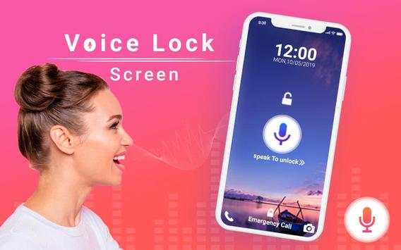 Voice Lock Screen screenshot 1