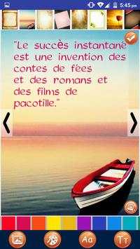 Citations inspirantes Français 2 تصوير الشاشة