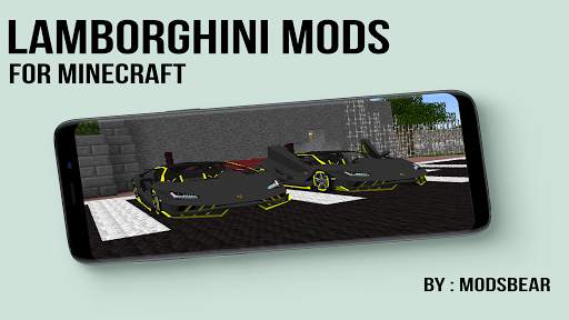 Lamborghini Mods For MCPE - Car Mods for MCPE screenshot 1
