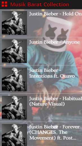 Musik Barat Collection screenshot 3