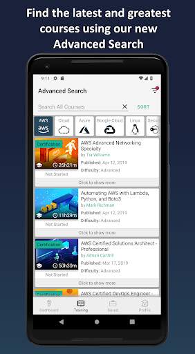 Linux Academy screenshot 2