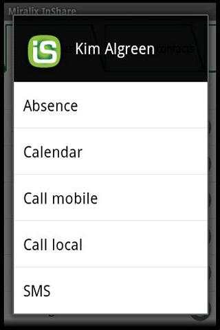 Miralix InShare screenshot 3