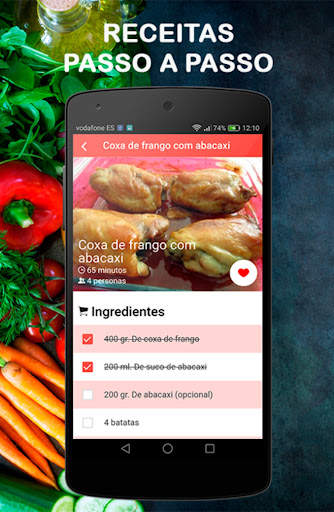 Receitas de frango screenshot 3