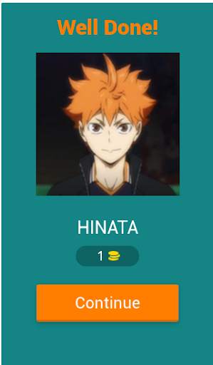 Haikyuu Quiz Game скриншот 2