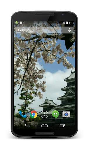 Sakura Video Live Wallpaper screenshot 3