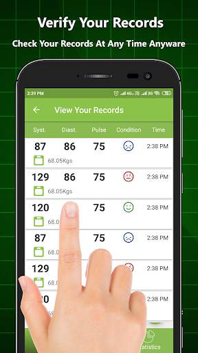 Blood Pressure App screenshot 4