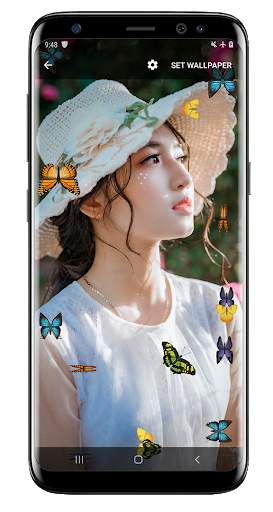 Butterfly and Blossom live wallpaper screenshot 3