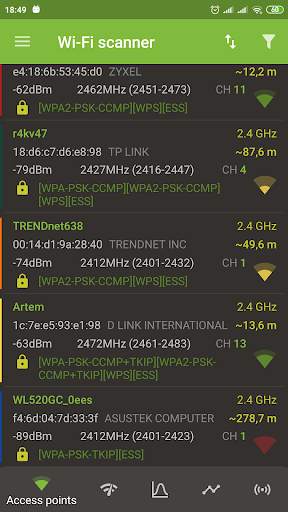 WiFi scanner pro screenshot 7
