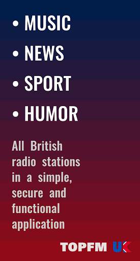 Radio UK: English music & news screenshot 1