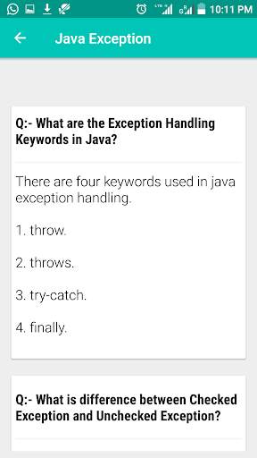 Java Interview Questions and Answers скриншот 4