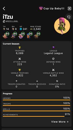 Clash of Stats for Clash of Clans screenshot 1