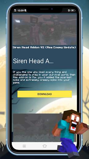 Mod Siren head Titans horor for MCPE screenshot 7