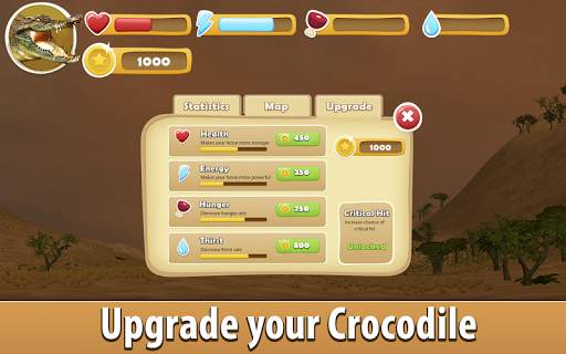 African Crocodile Simulator 3D screenshot 4