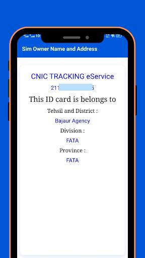 Sim Owner Name and Address screenshot 3