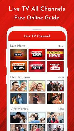 Live TV Channels Free Online Guide screenshot 2