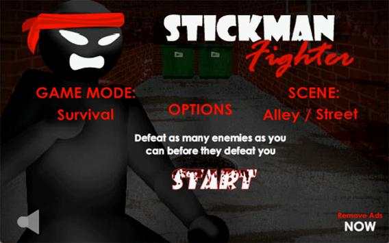 Stickman Fighter - LITE screenshot 14