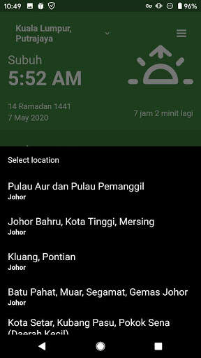 Waktu Solat screenshot 2