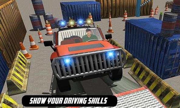 Real 4x4 Classic Car Parking screenshot 3