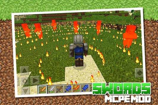 Swords MCPE Mod 1 تصوير الشاشة