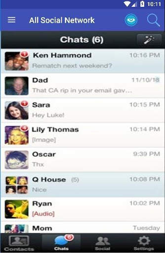Free Video Calls, Chat, Text and Messenger screenshot 1