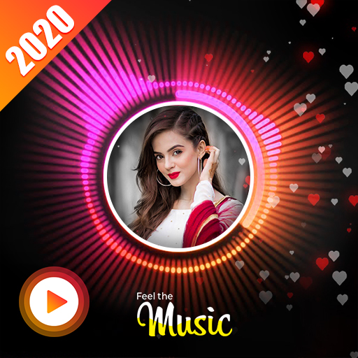Wave Music : Particle.ly Video Status Maker icon