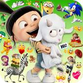 Emoji Awesome Talking Stickers for all Messengers v1.2