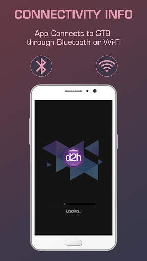 d2h Smart Remote App screenshot 1