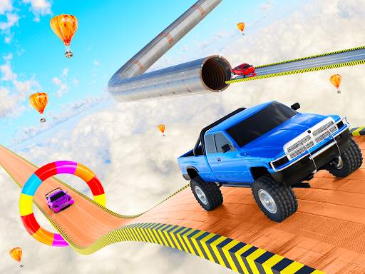 Mega Ramp Car Stunts - Impossible Stunt Car Games screenshot 1