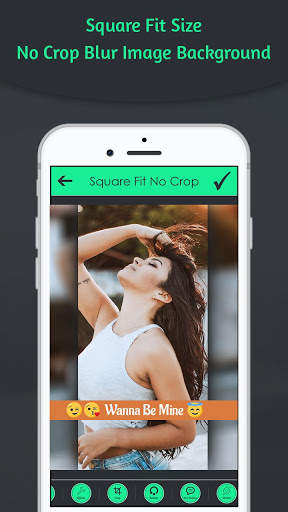 Square Fit Size - No Crop & Blur Image Background 2 تصوير الشاشة