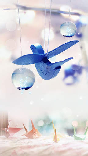 Lucky Crane Live Wallpaper screenshot 3