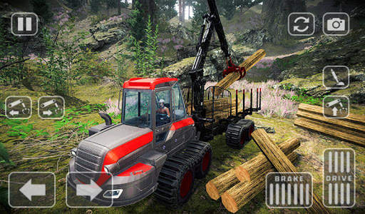 Lumberjack Simulator Truck Sim screenshot 7