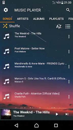 Music Player screenshot 3
