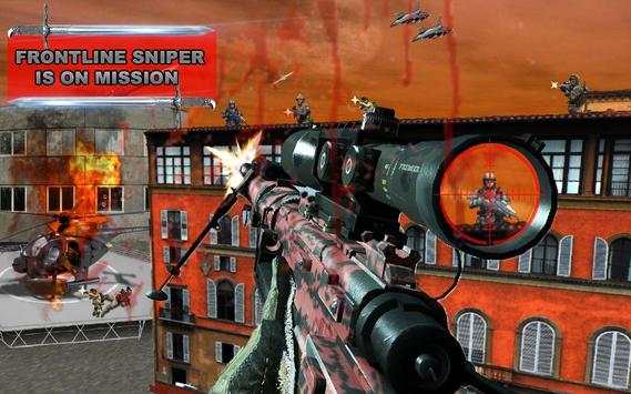 Frontline Sniper Enemy Shooter screenshot 1