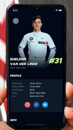 DTM – the official App screenshot 3