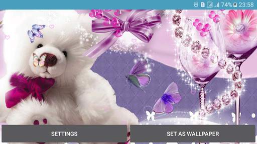 Teddy Bear Live Wallpapers screenshot 9