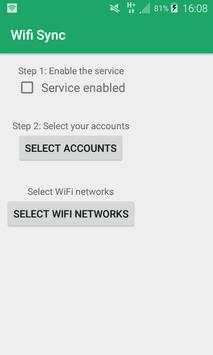 Wifi ON/OFF Sync screenshot 1