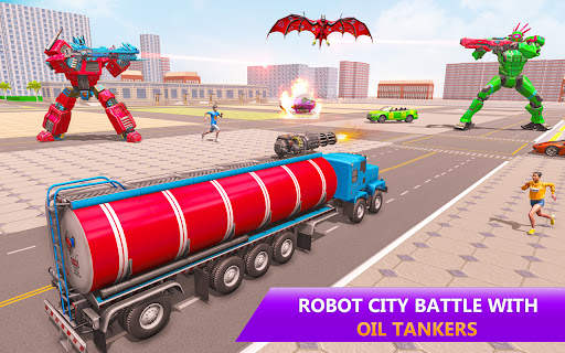Lion Robot Transform Games 3d screenshot 3