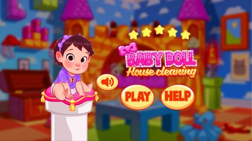 Baby Housework Cleaning Game screenshot 1