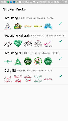 Sticker Tebuireng screenshot 2