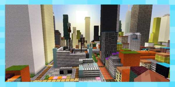 Brookfield City: Lego Edition. Map for MCPE screenshot 1