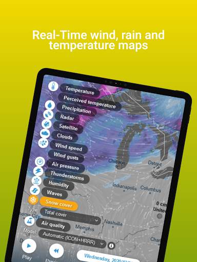Live weather forecast radar maps Real-Time screenshot 9