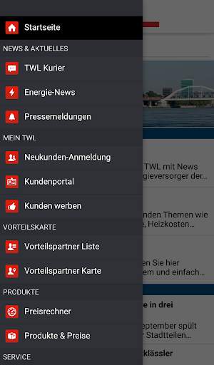 TWL mobil screenshot 2