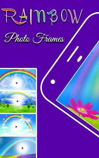 Rainbow photo editor: frames screenshot 5