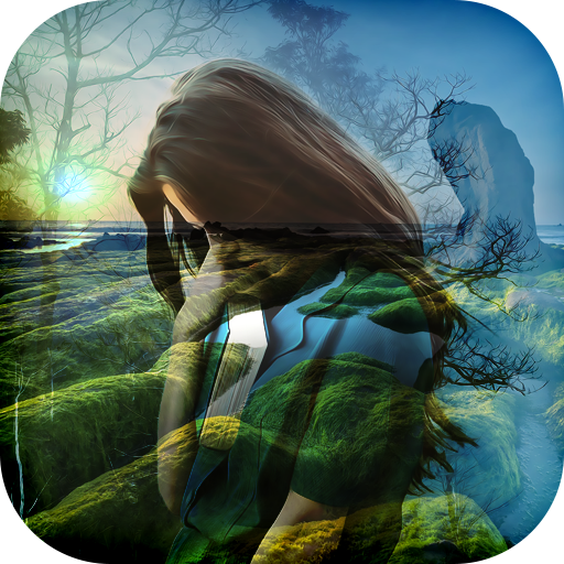 Blend Collage Photo Editor,Blender Mixer,Mirror icon