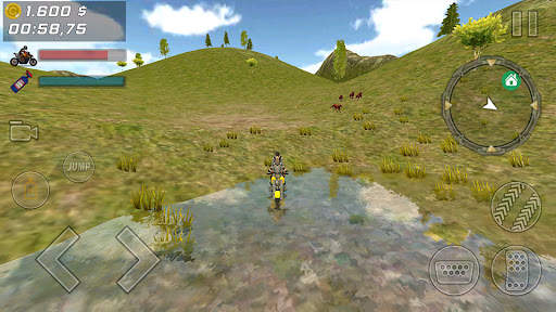 Zombie Escape : Bike Racing screenshot 3
