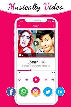 Videos of Musically for all Social App screenshot 4